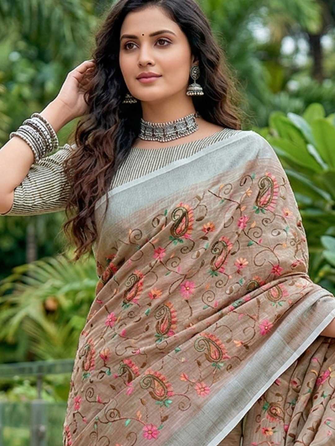 Satin Fancy Saree