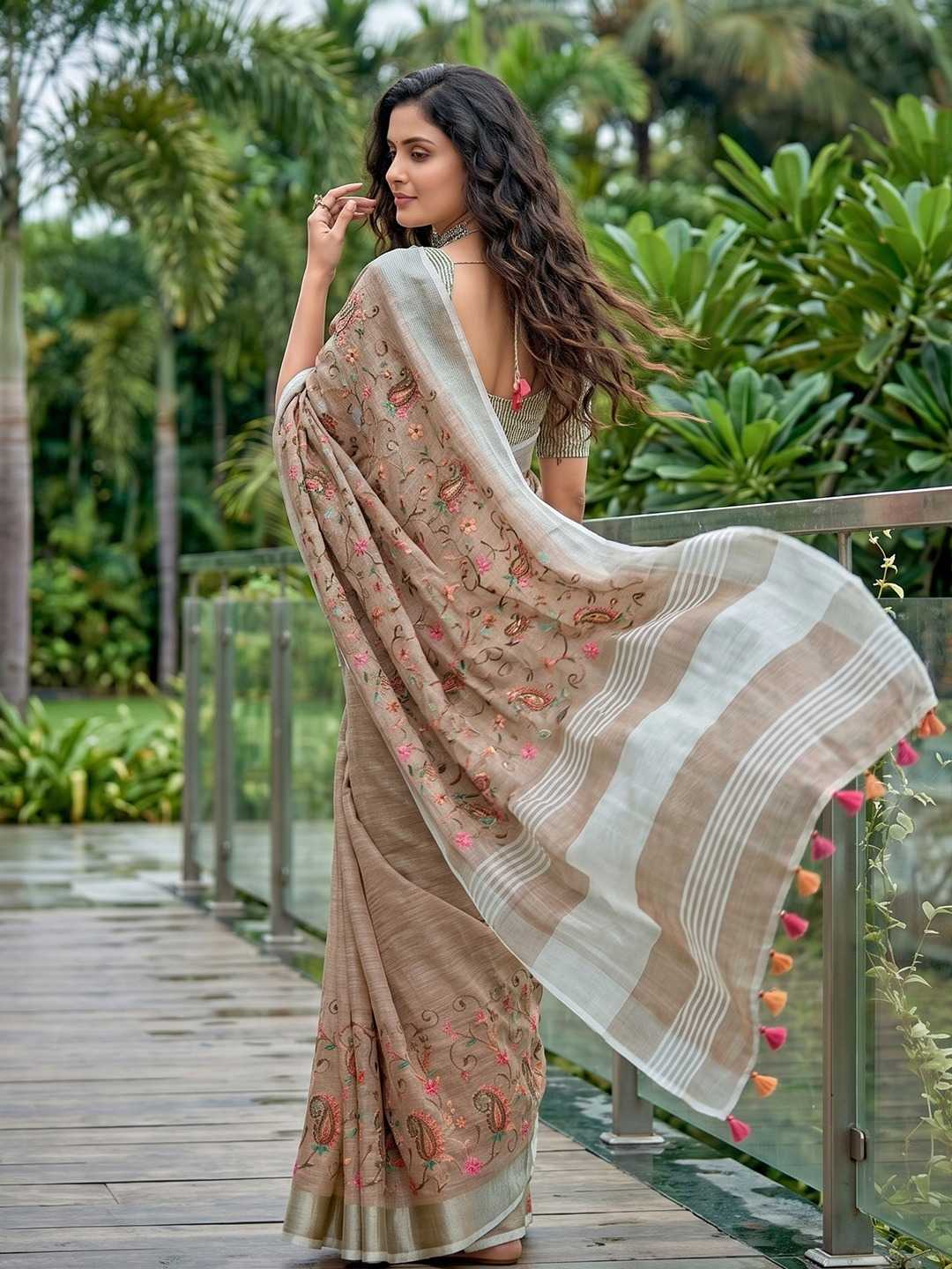 Satin Fancy Saree