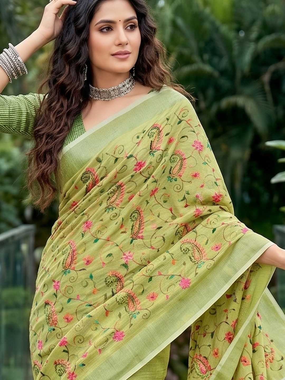 Satin Fancy Saree