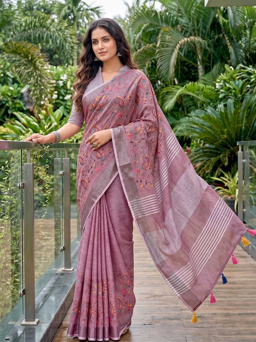 Satin Fancy Saree