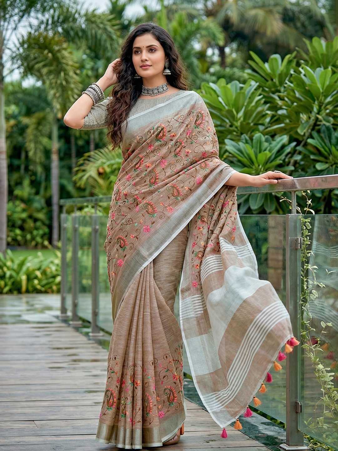 Satin Fancy Saree
