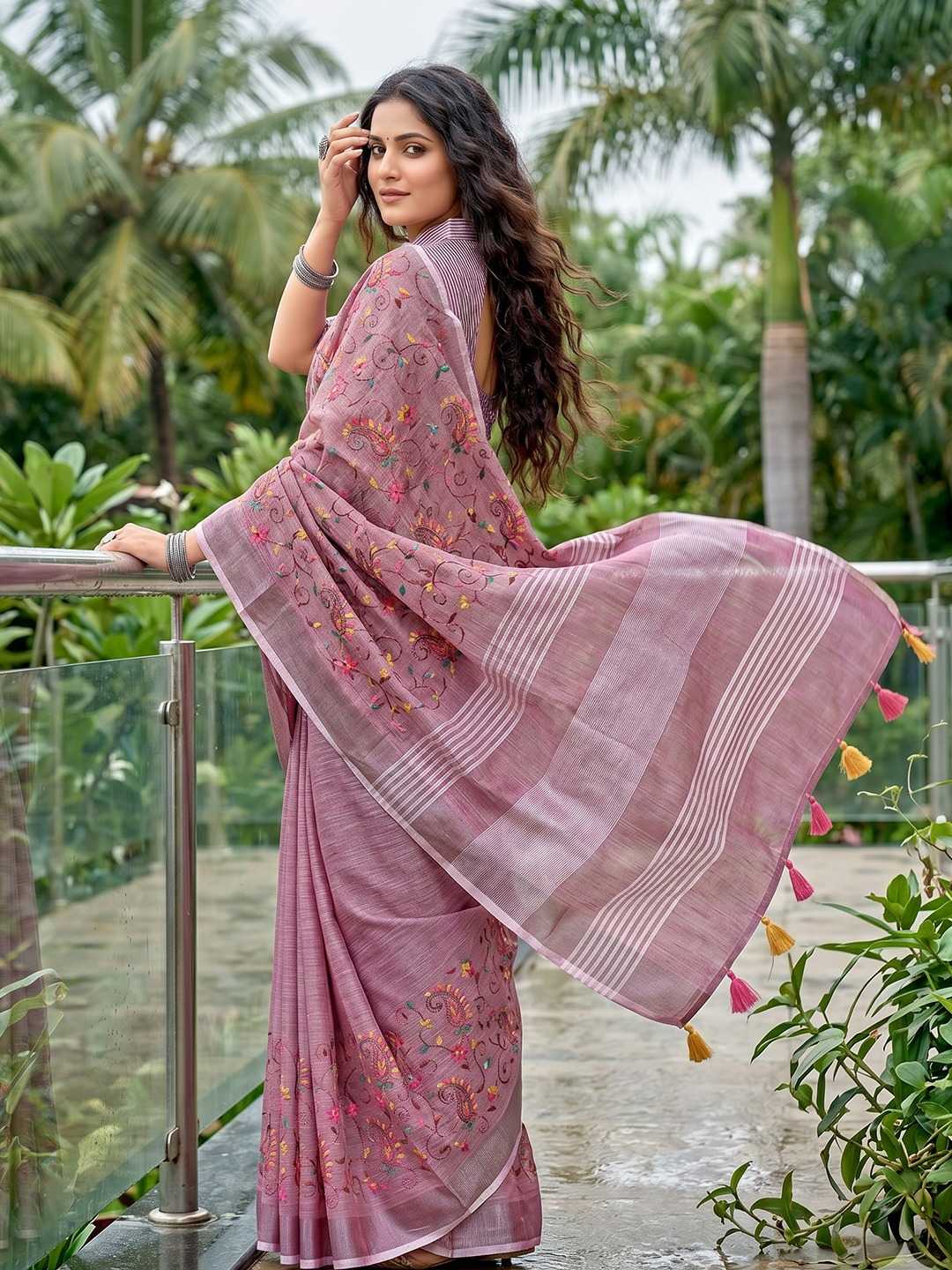 Satin Fancy Saree