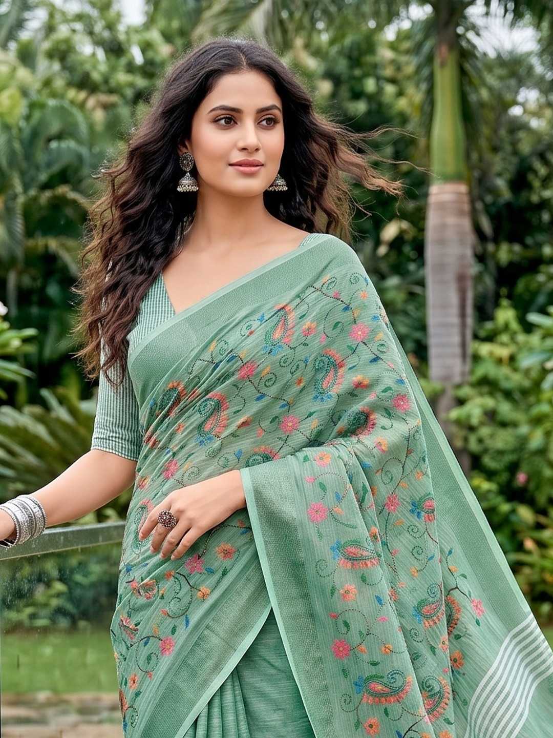 Satin Fancy Saree