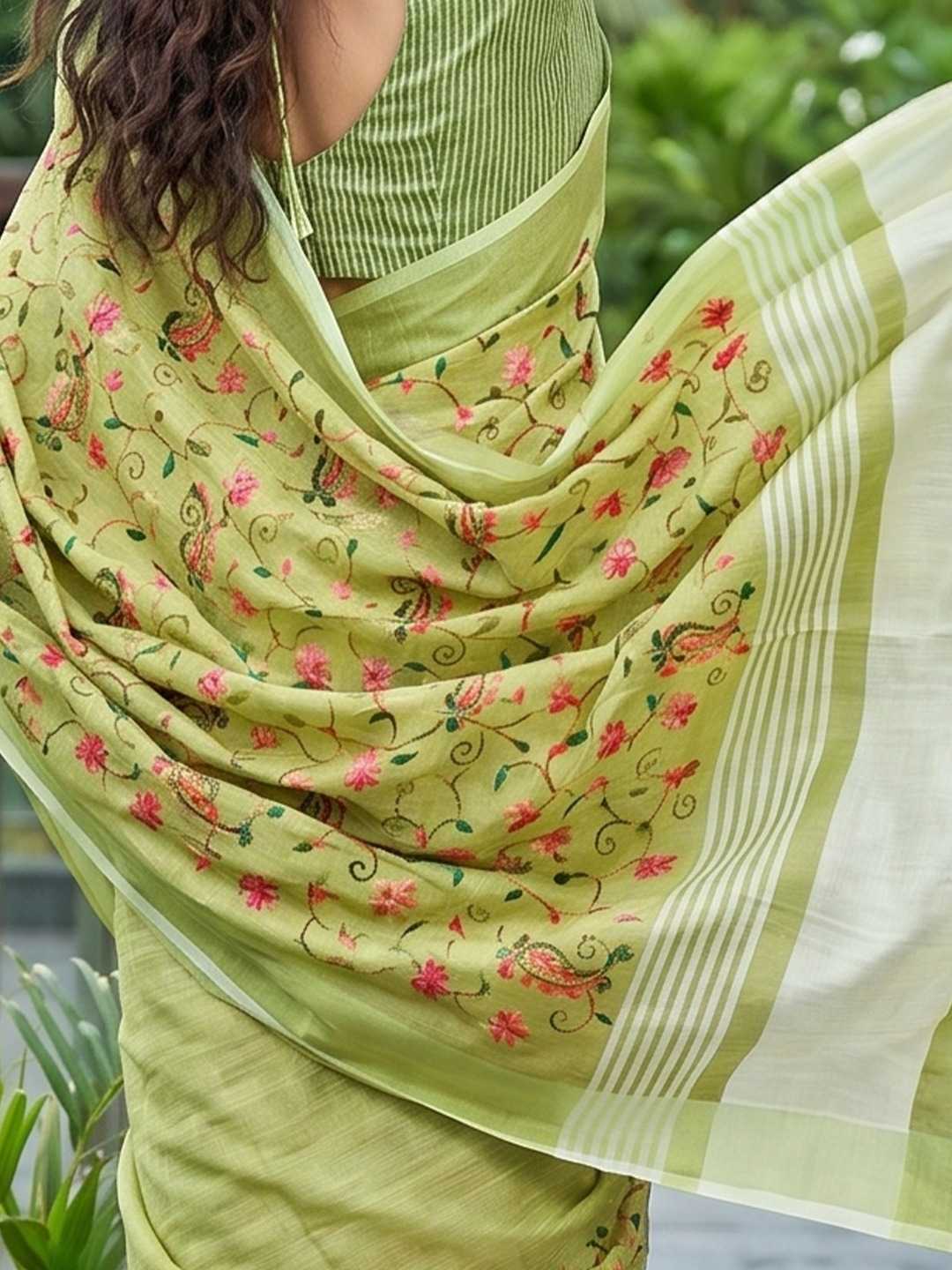 Satin Fancy Saree