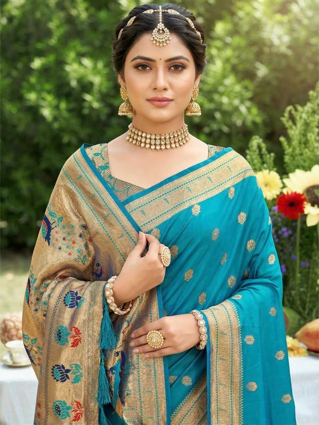Soft Silk Party Wear Saree