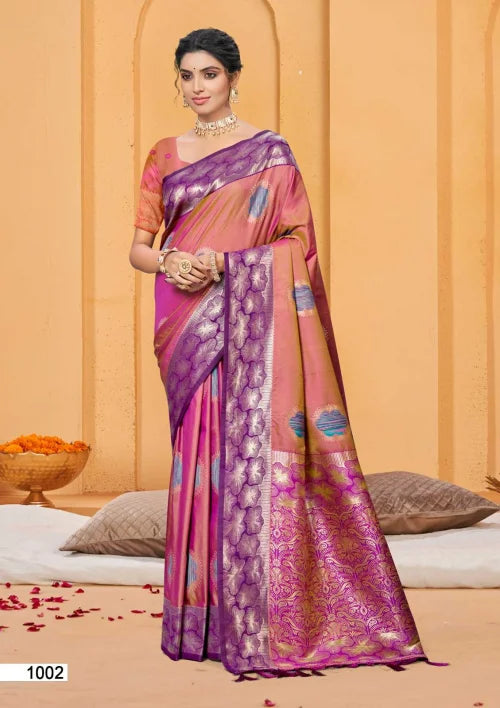 Soft Silk Saree in Green