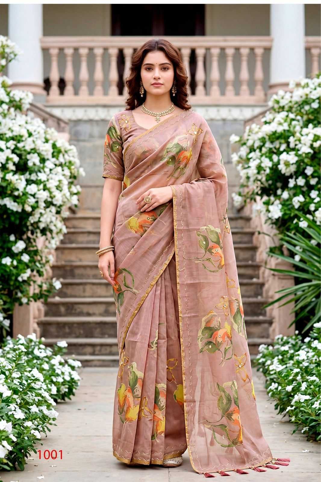 Cotton Party Wear Saree