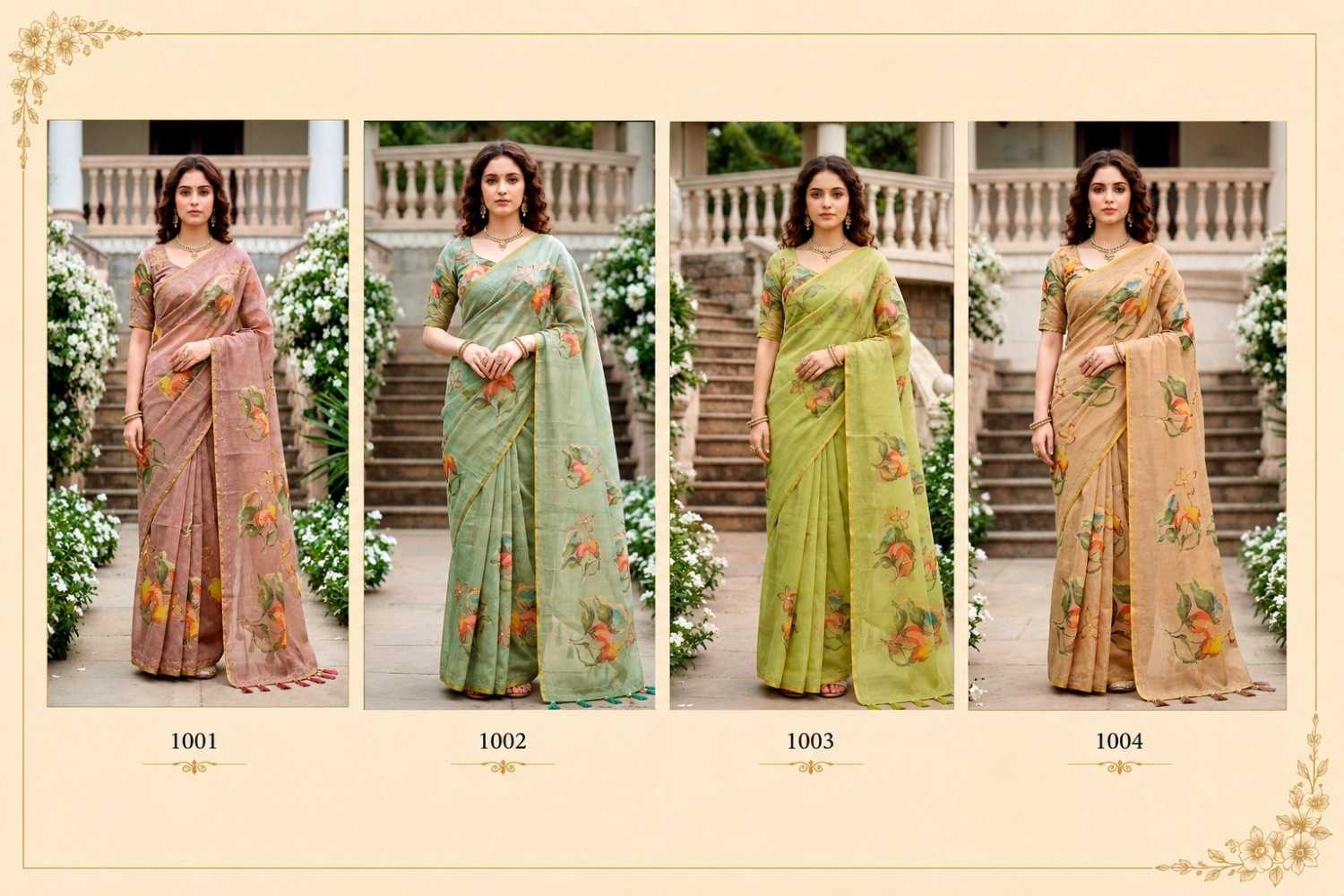 Cotton Party Wear Saree