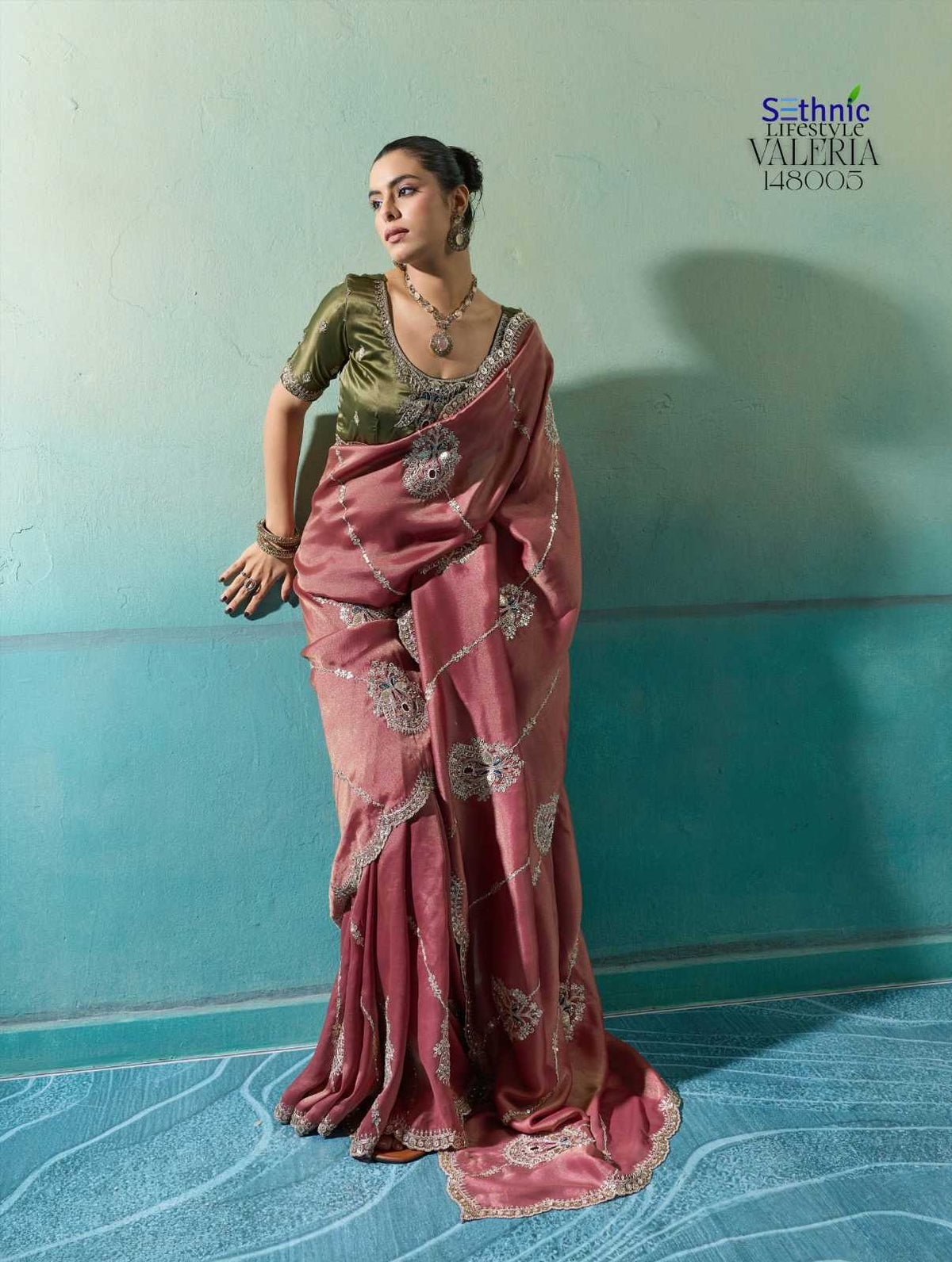 Fancy Hand Work Saree