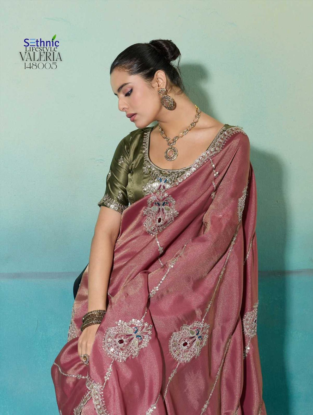 Fancy Hand Work Saree