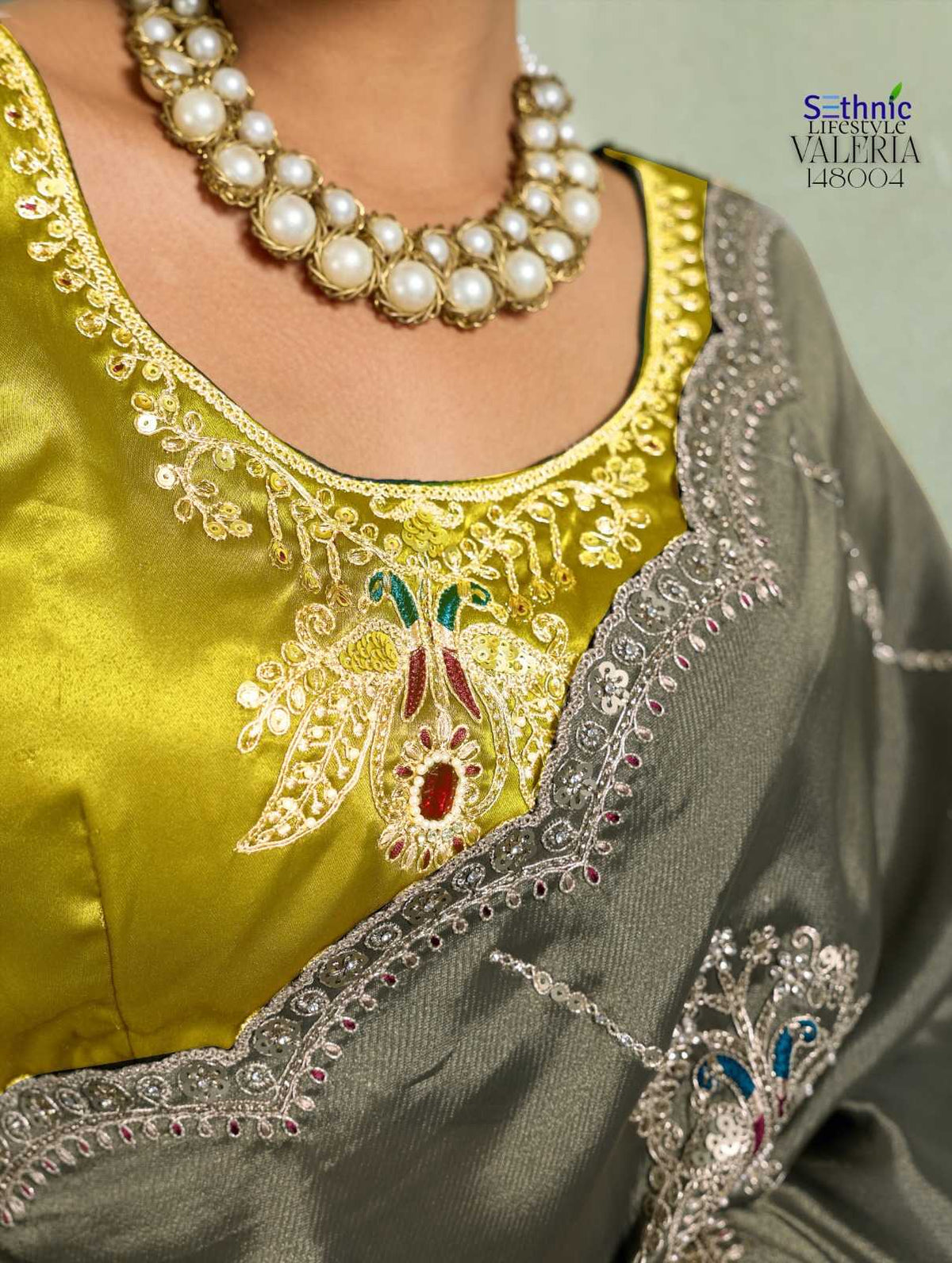 Fancy Hand Work Saree