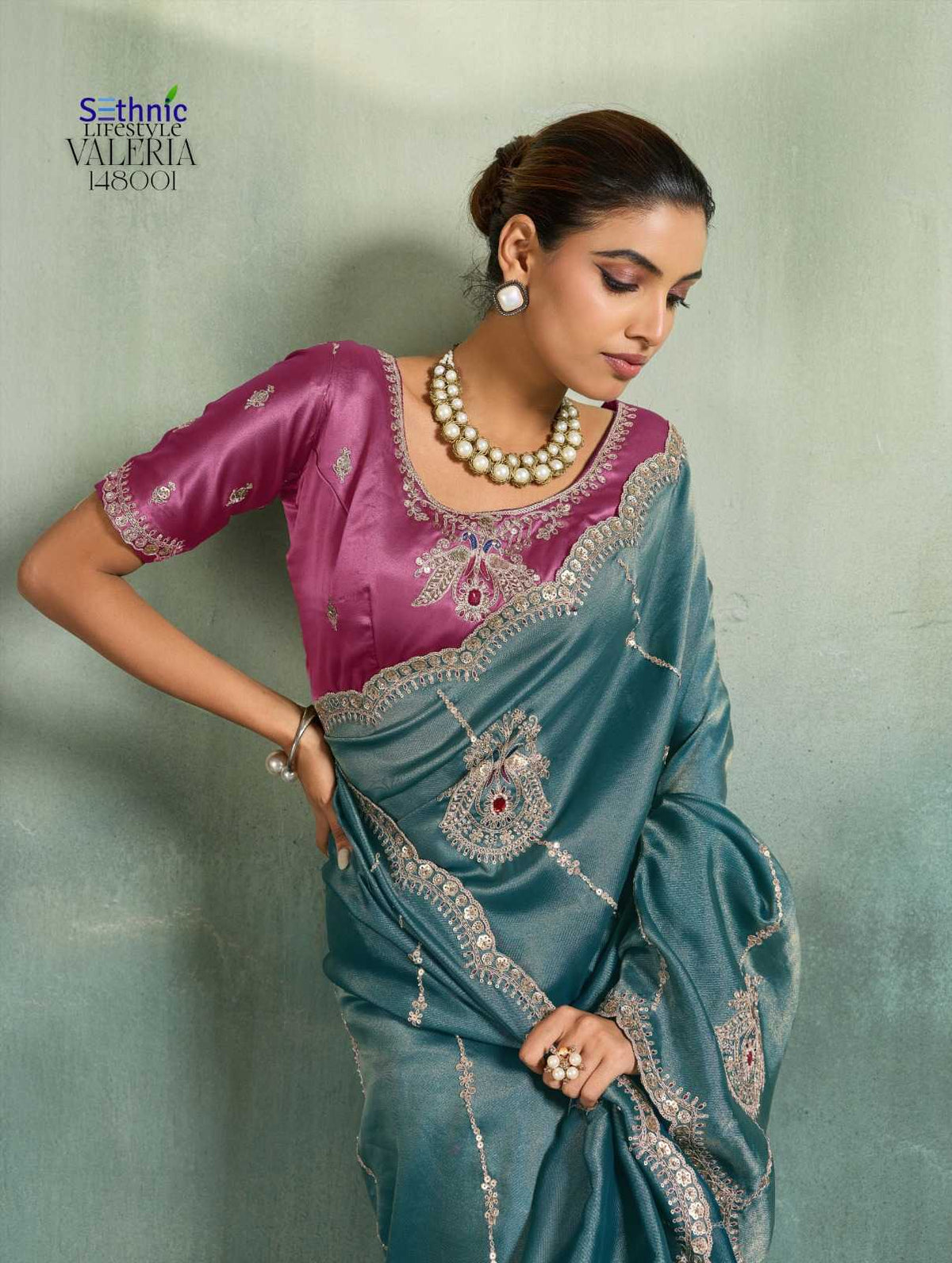 Fancy Hand Work Saree