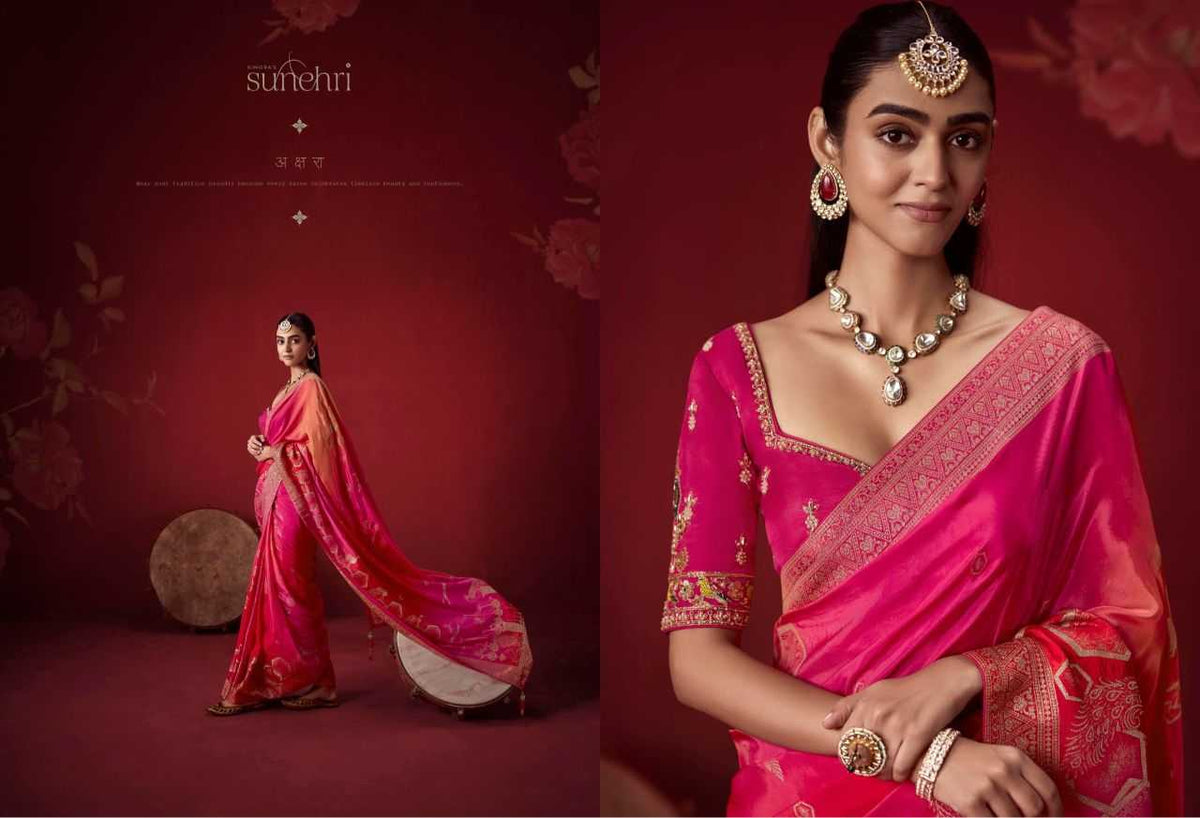 Crepe Silk Soft Saree in Yellow