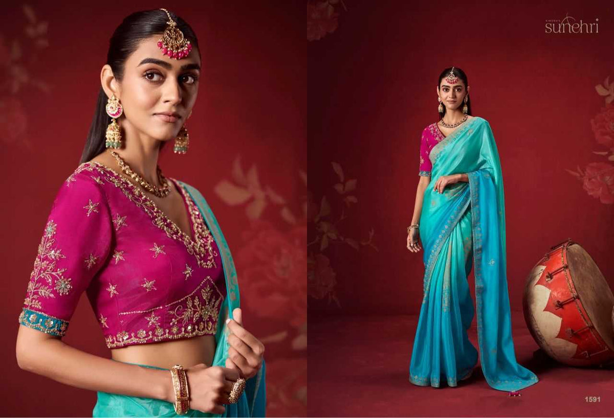 Crepe Silk Soft Saree in Yellow