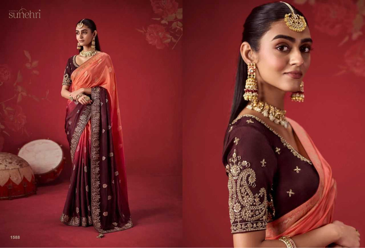 Crepe Silk Soft Saree in Yellow
