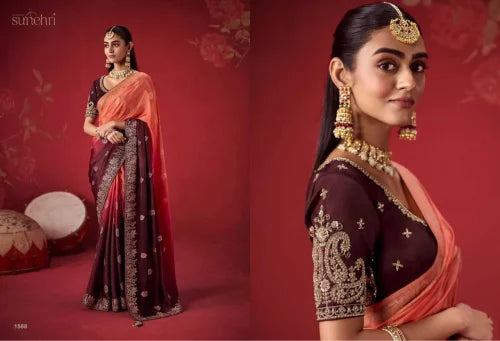 Crepe Silk Soft Saree in Yellow
