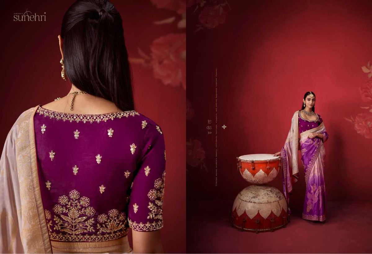 Crepe Silk Soft Saree in Yellow
