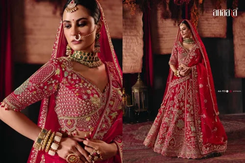 Heavy Silk Bridal Lehenga