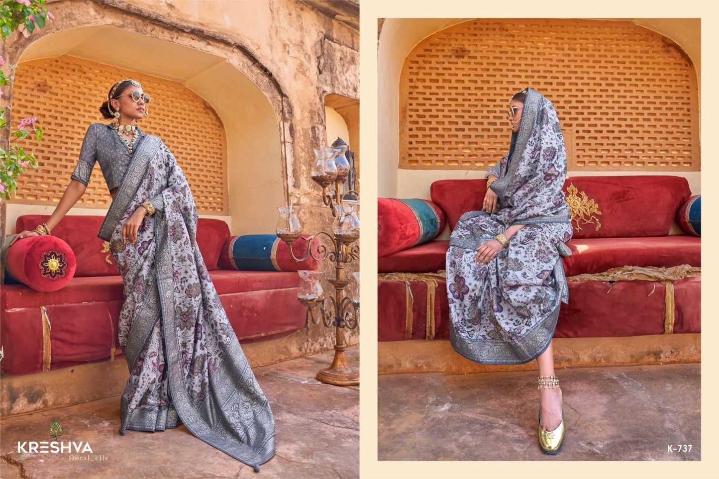 Pure Silk Party Wear Saree