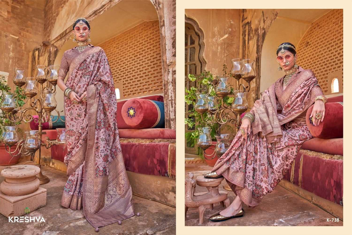 Pure Silk Party Wear Saree