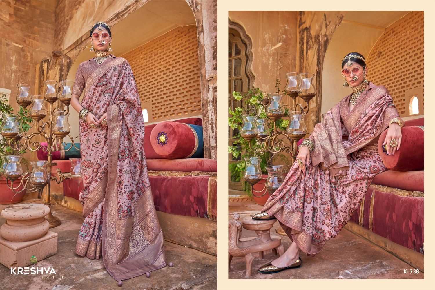 Pure Silk Party Wear Saree