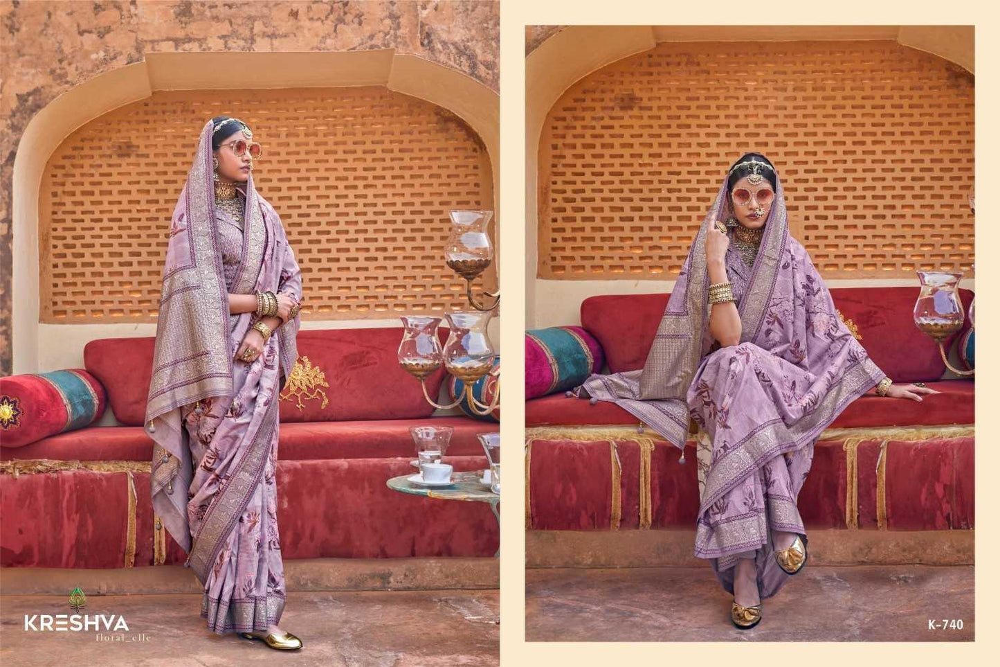 Pure Silk Party Wear Saree