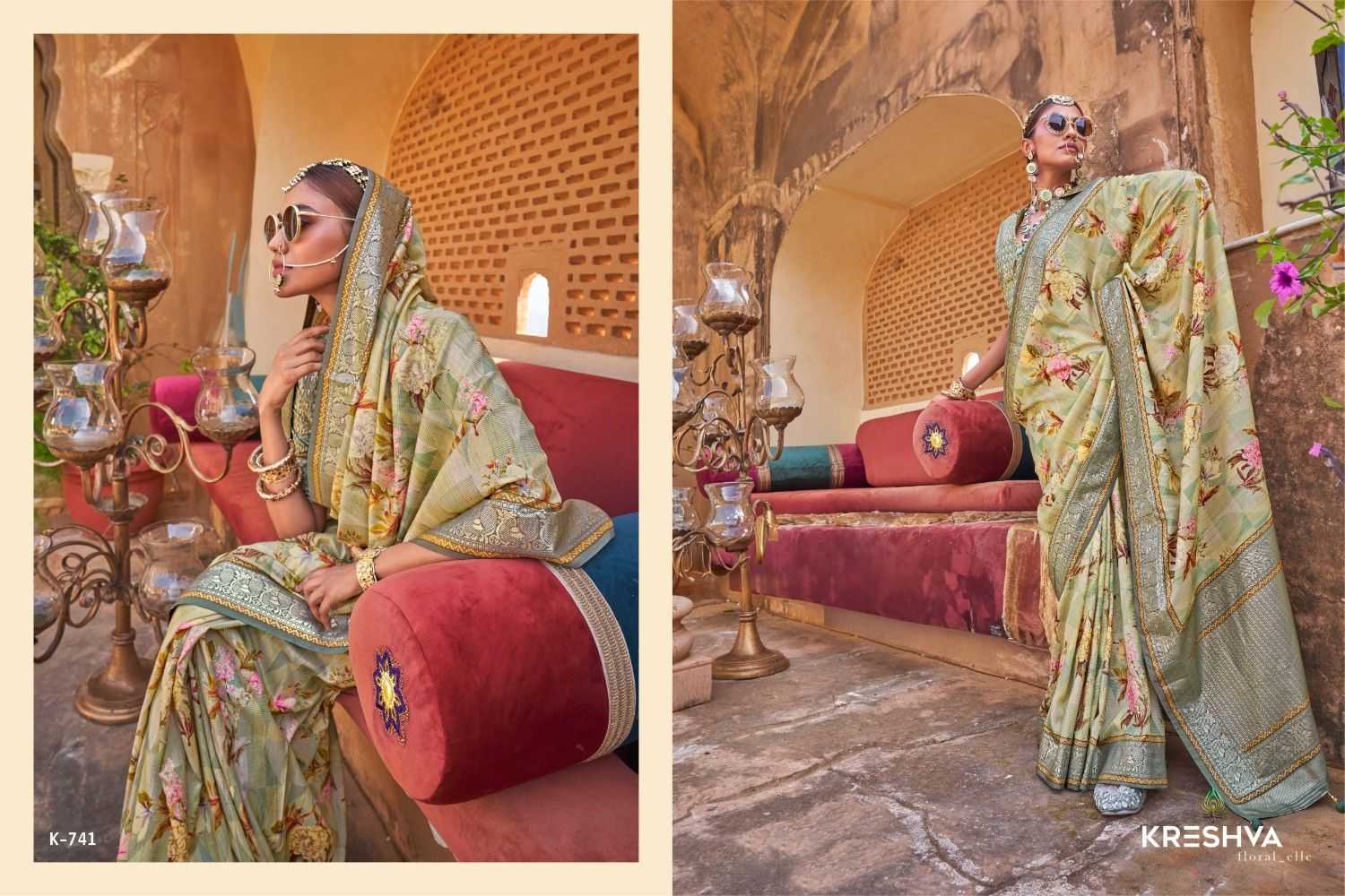 Pure Silk Party Wear Saree