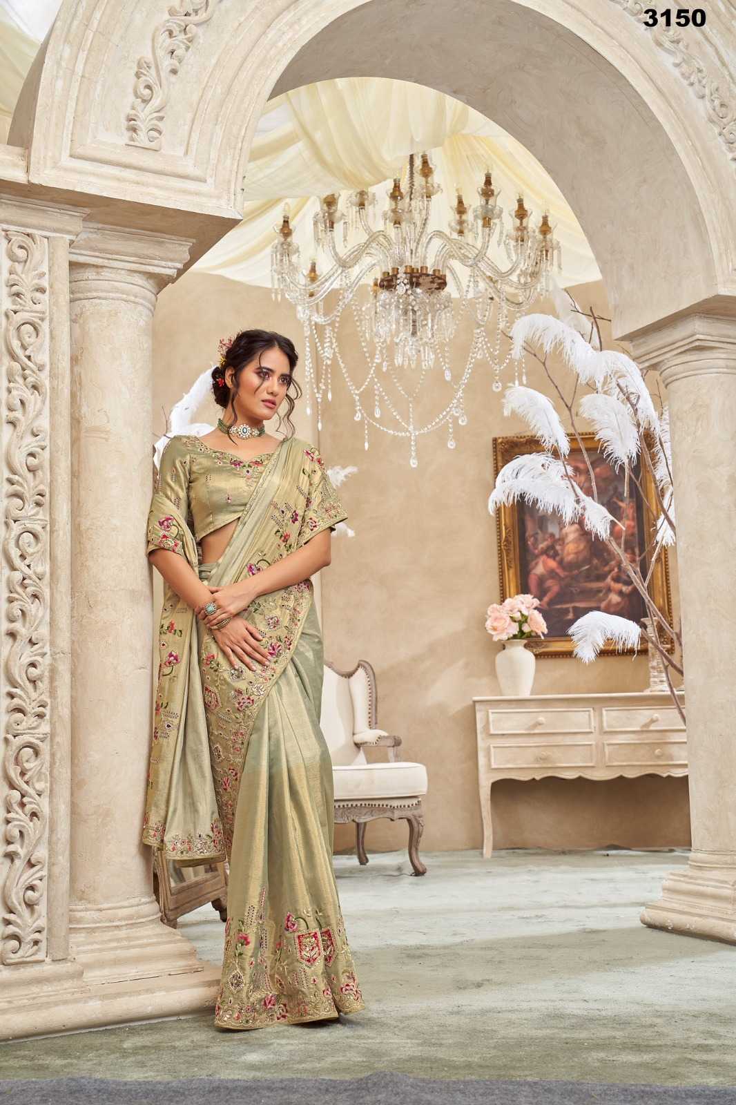 Viscose Party Wear Saree