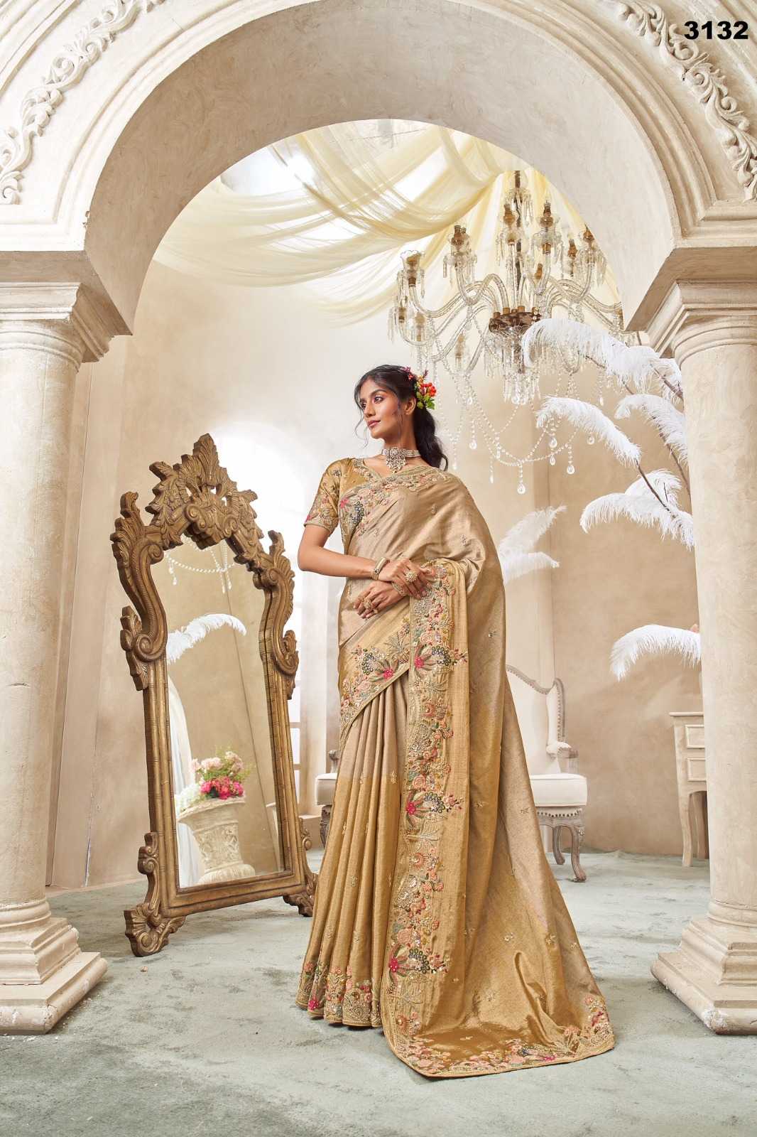 Viscose Party Wear Saree