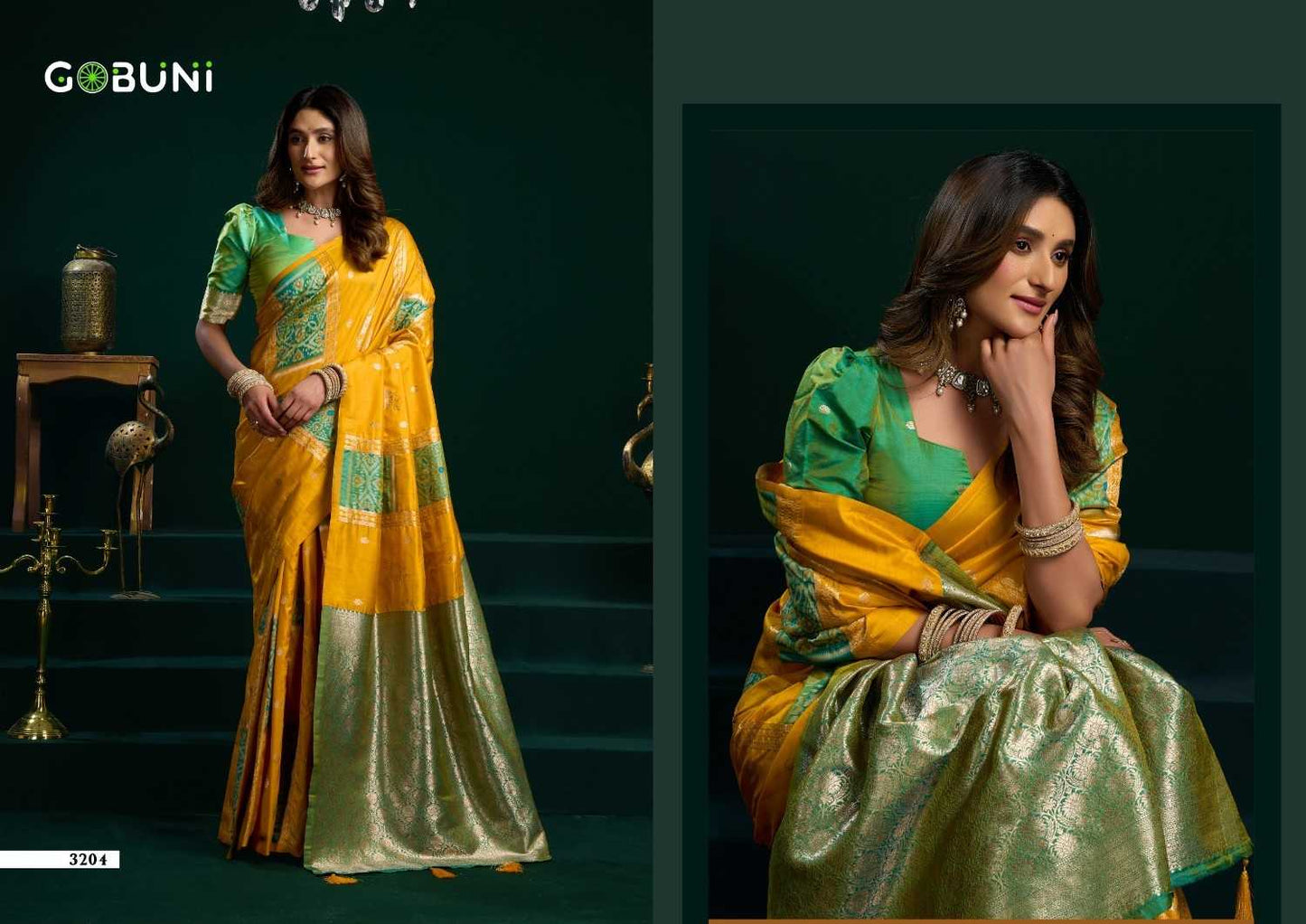 Soft Silk Hand Printed Saree