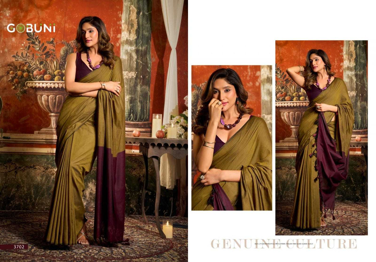 Cotton Fancy Saree