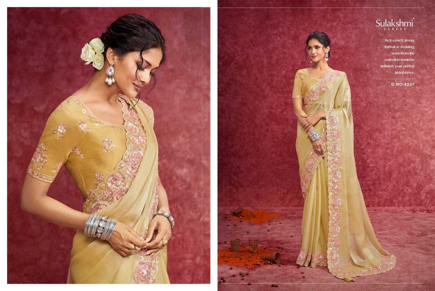 Net Designer Saree