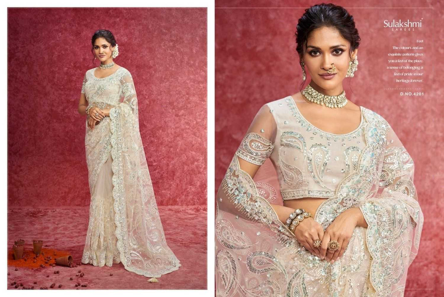 Net Designer Saree