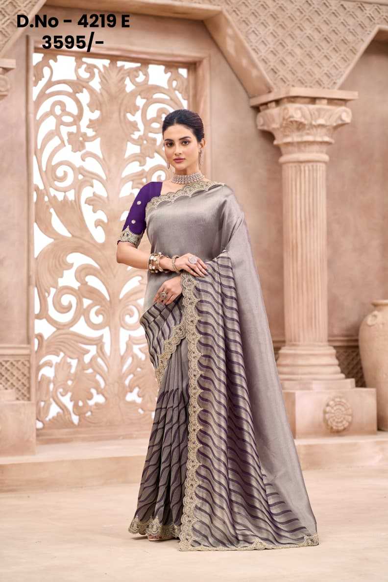Pure Viscos Designer Saree in Pink