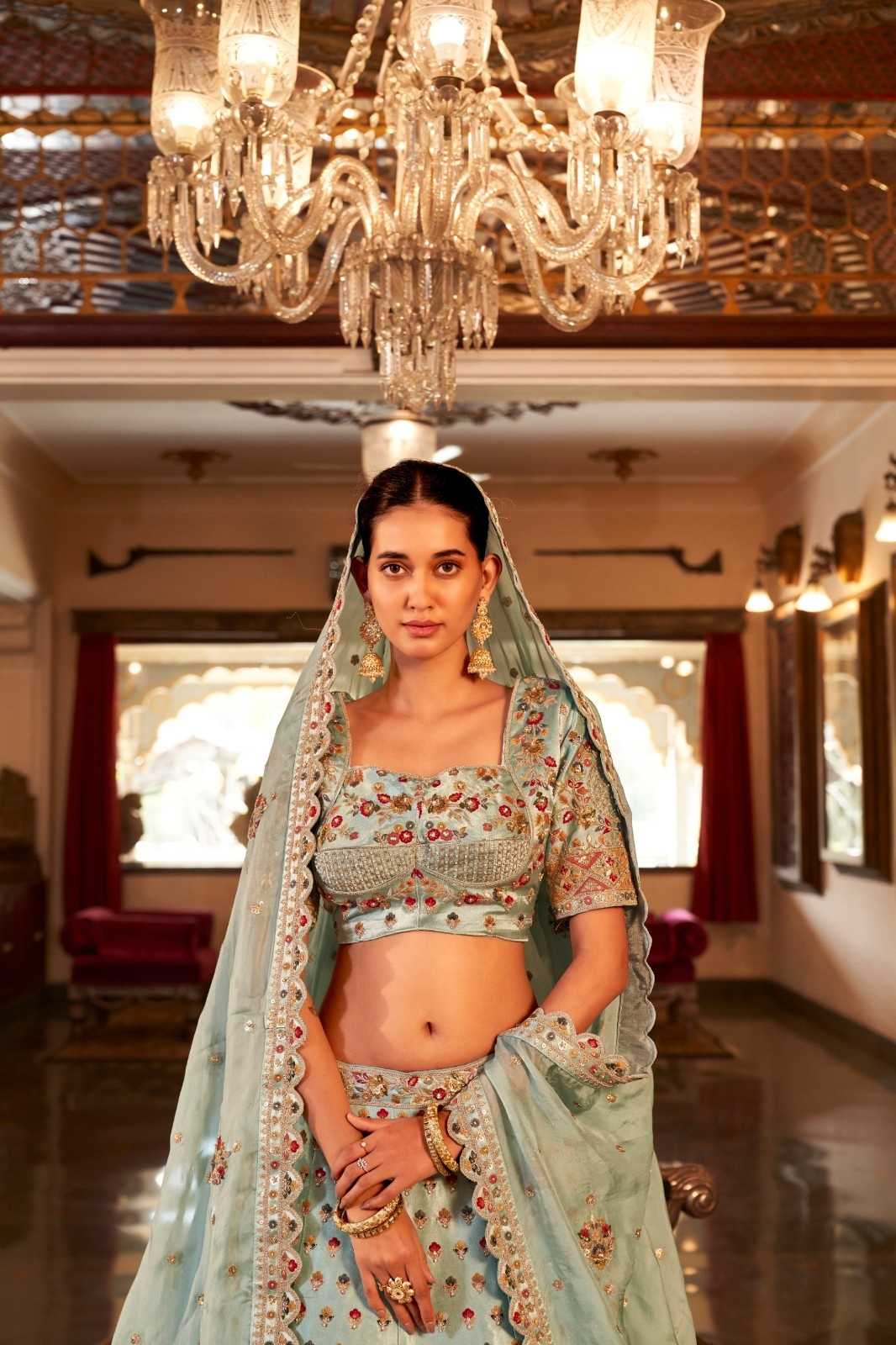 Satin Silk Fancy Lehenga