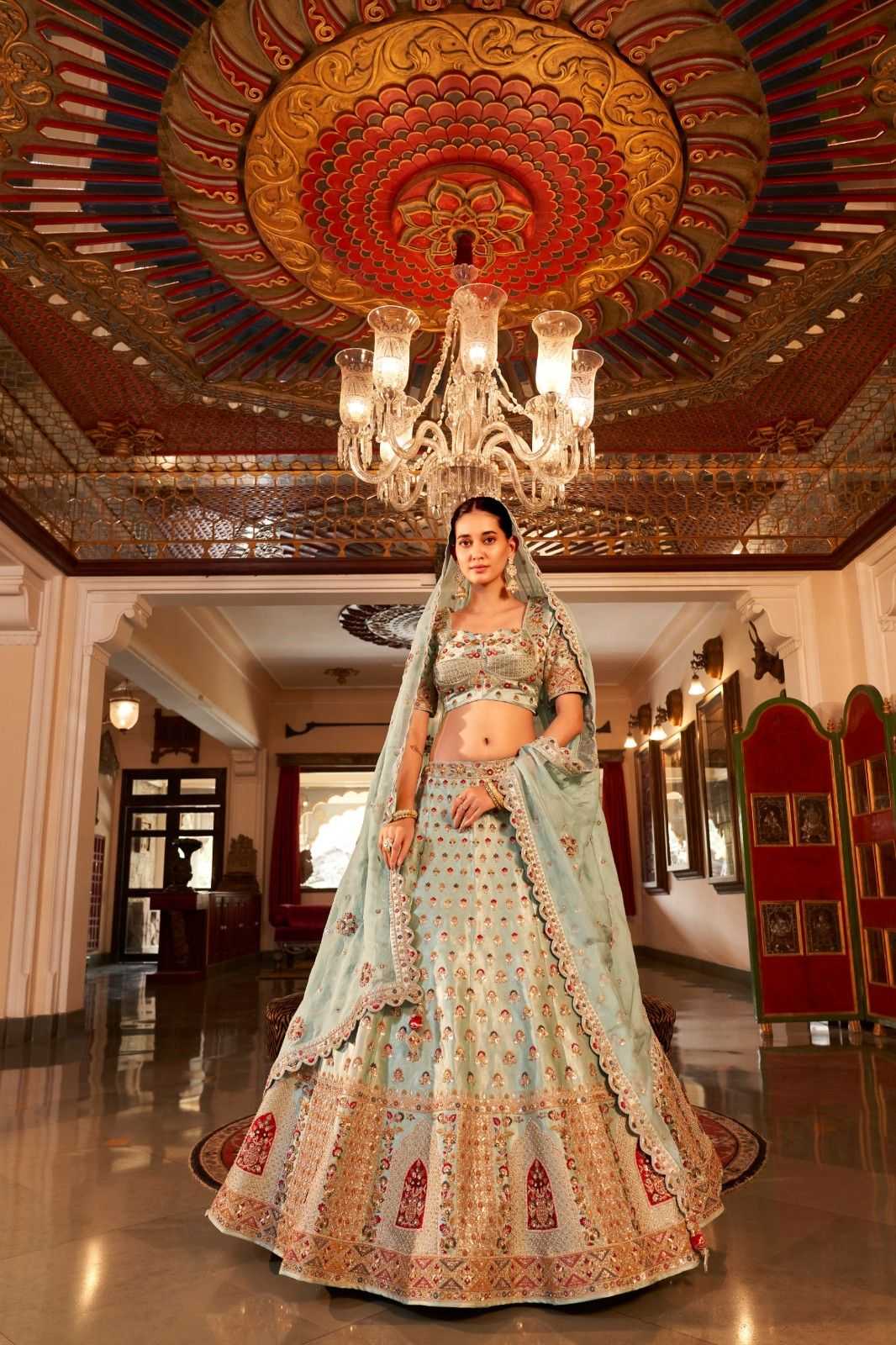 Satin Silk Fancy Lehenga