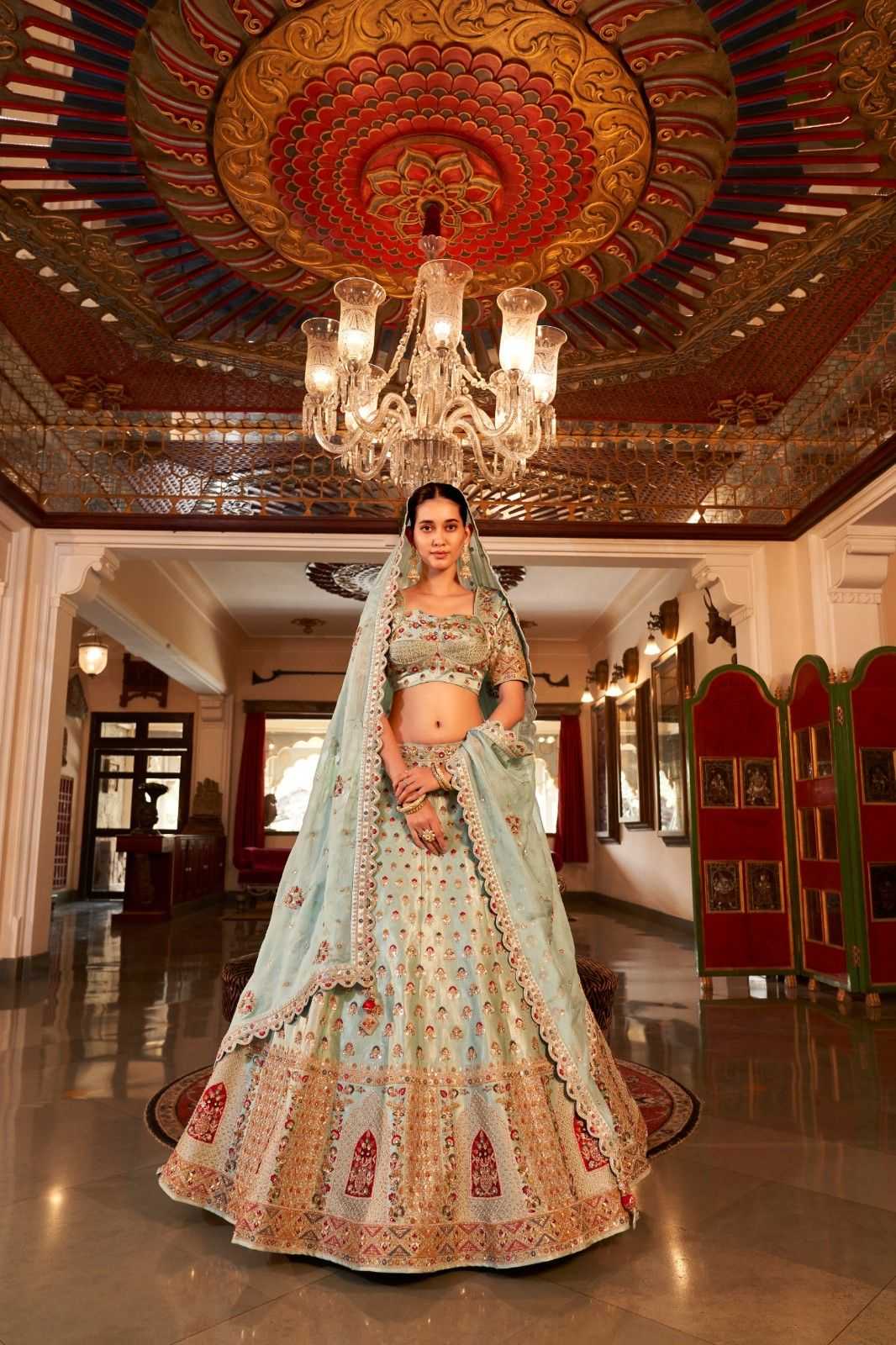 Satin Silk Fancy Lehenga
