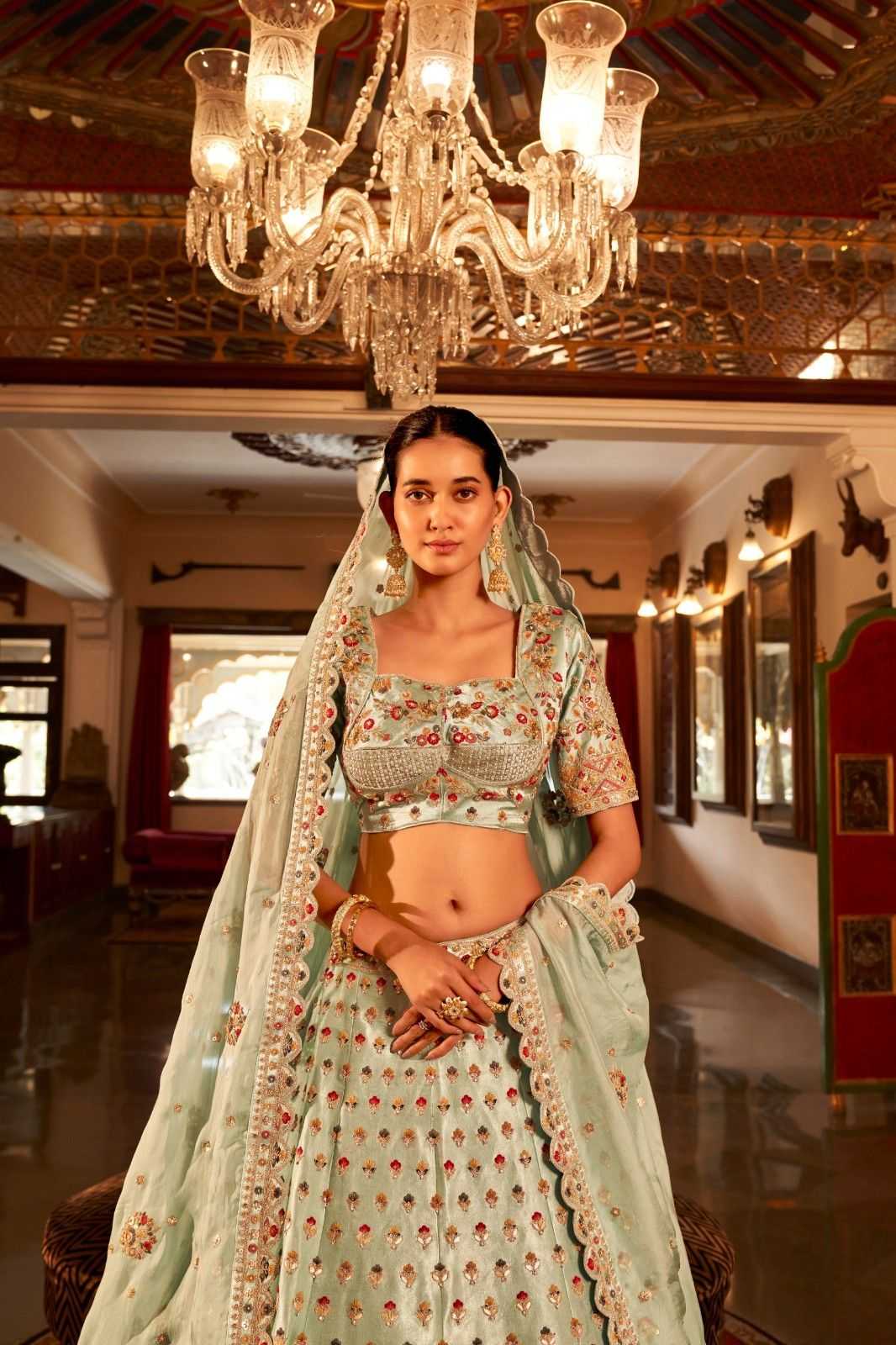Satin Silk Fancy Lehenga