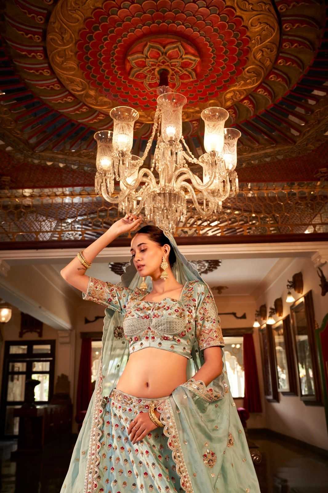 Satin Silk Fancy Lehenga