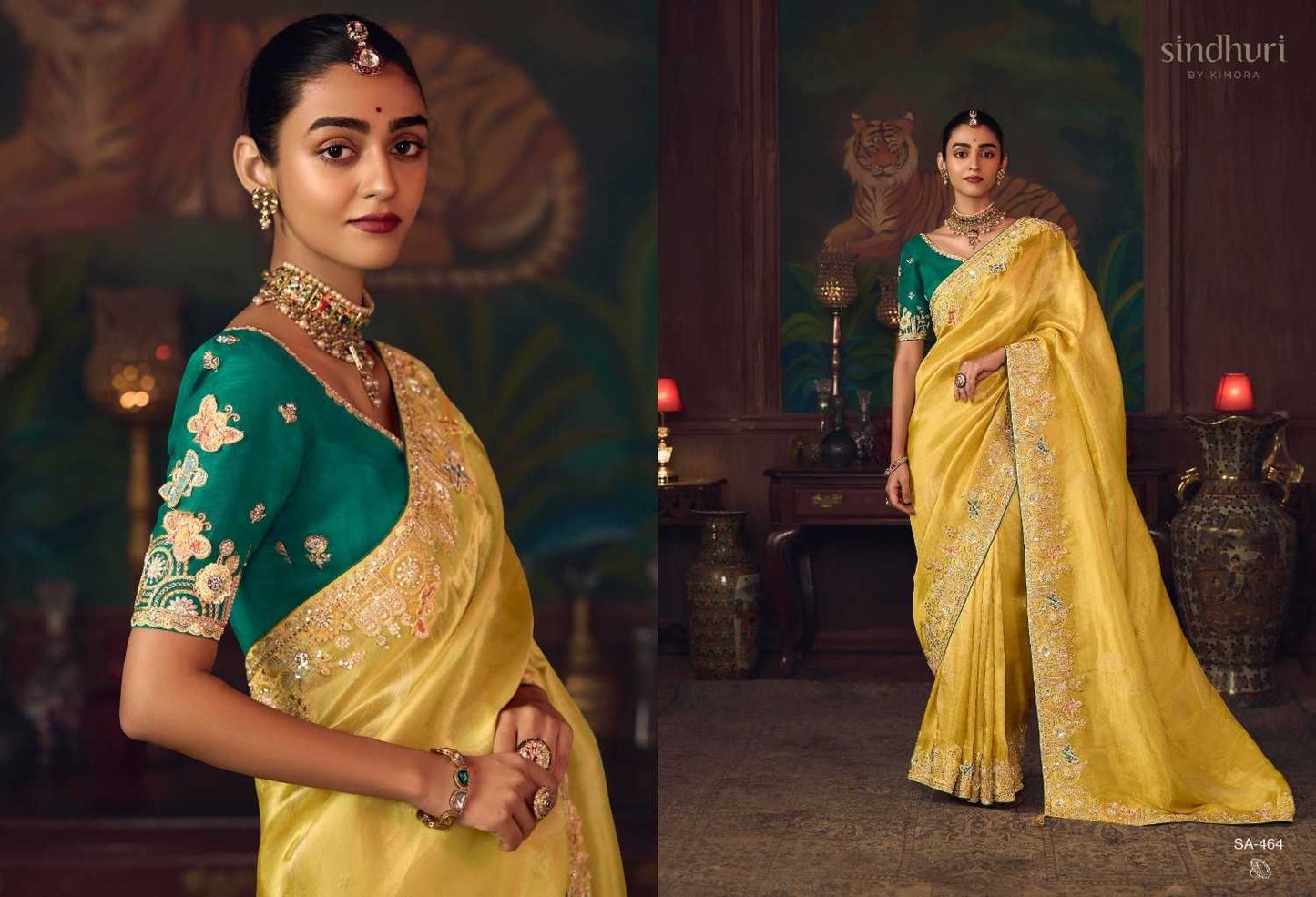 Silk Party Wear Saree