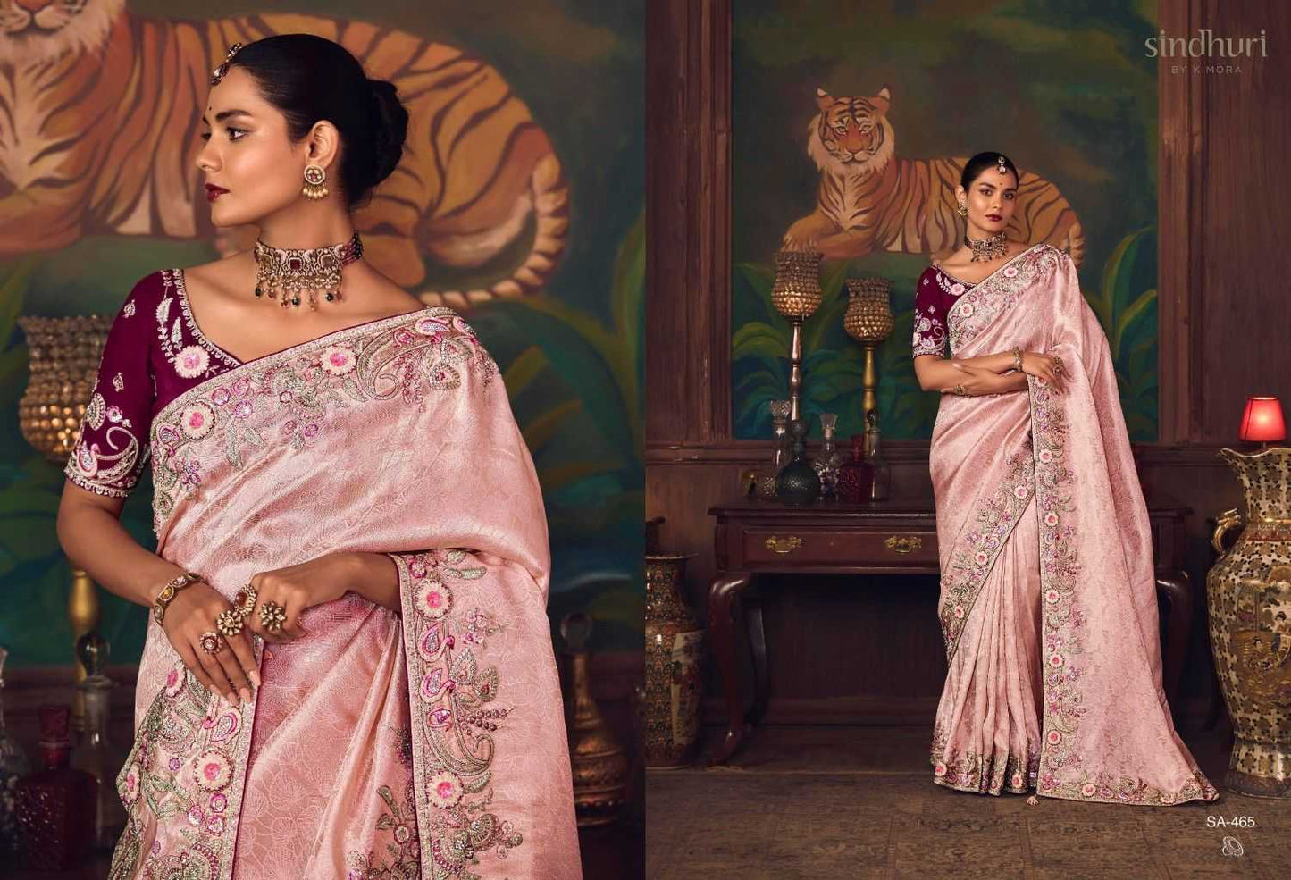 Silk Party Wear Saree