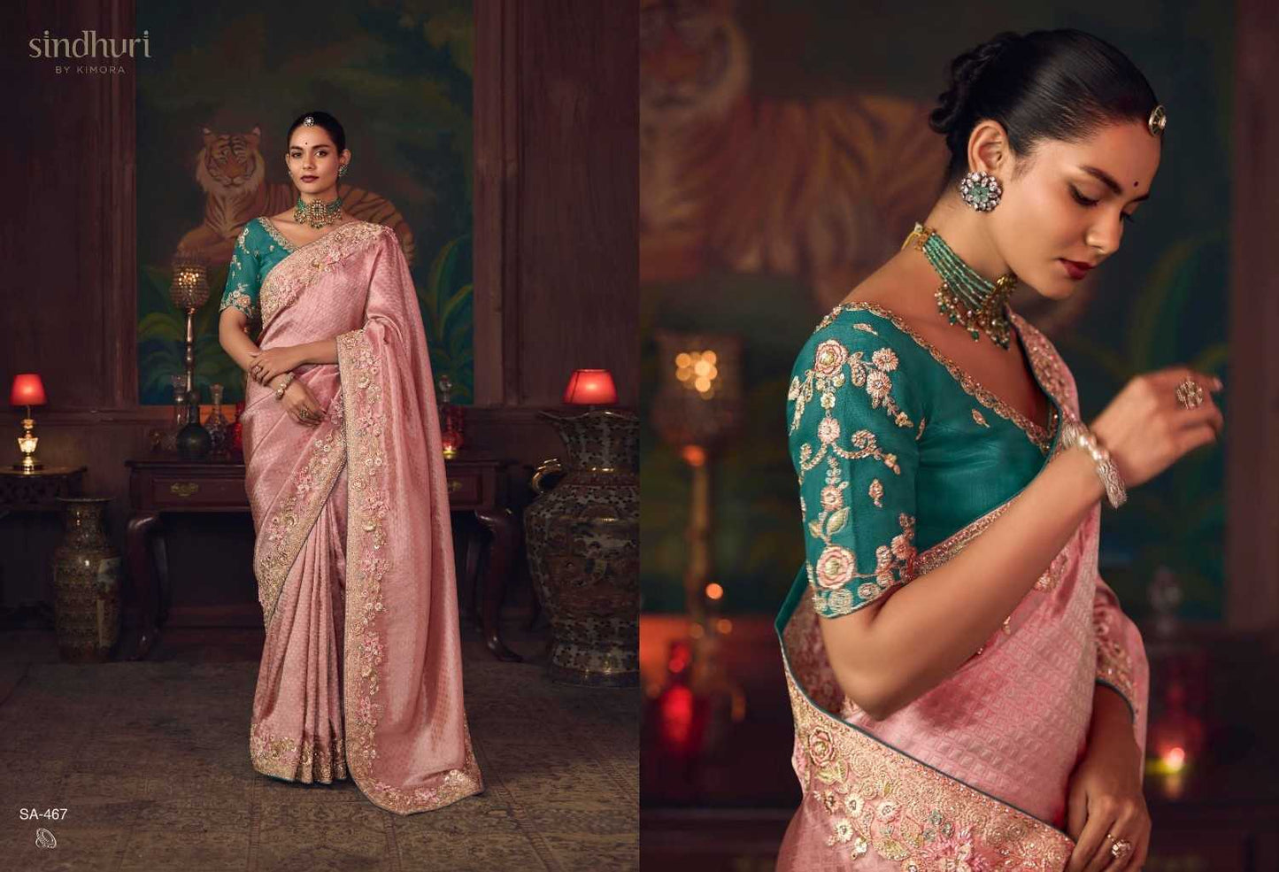 Silk Party Wear Saree