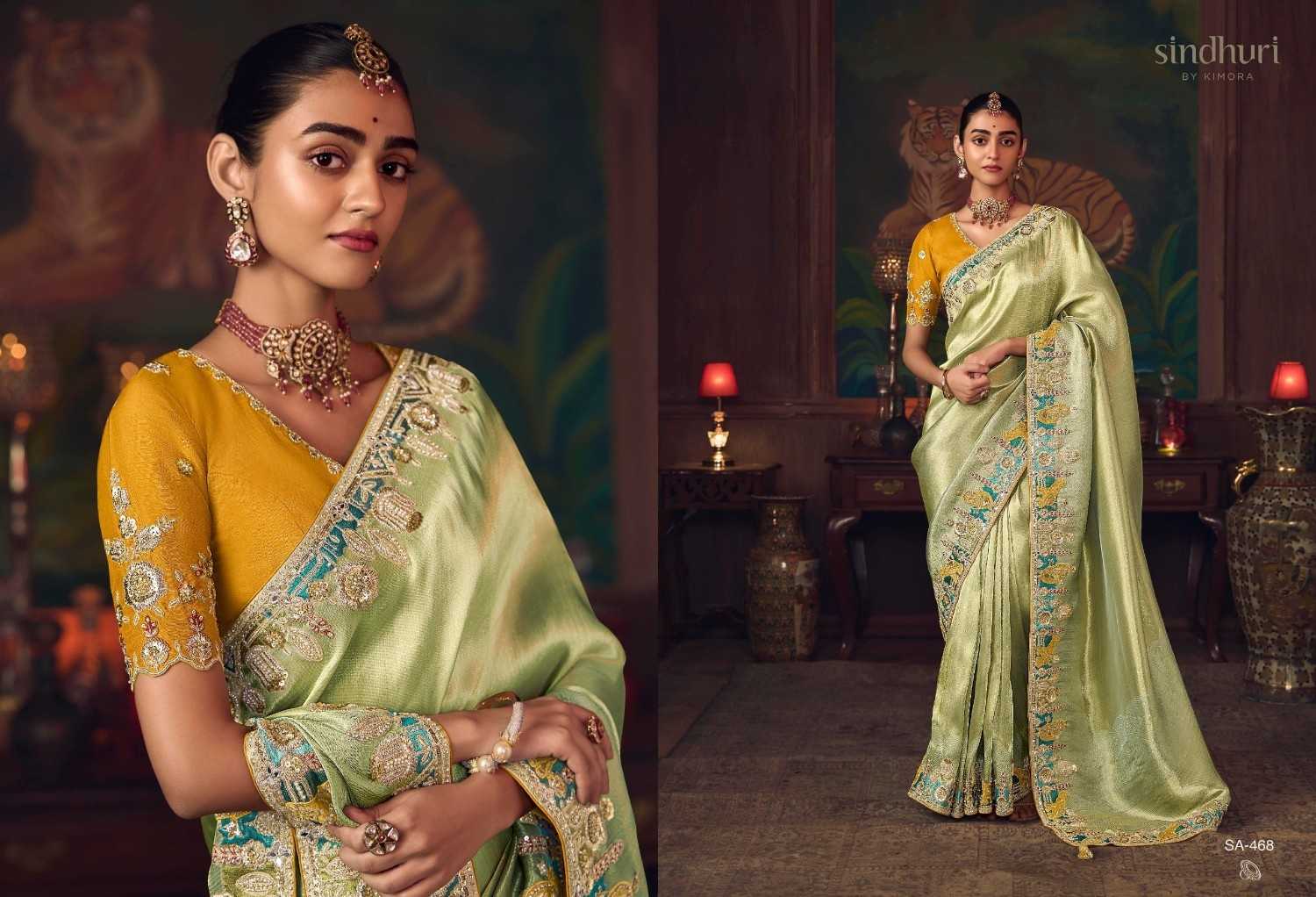 Silk Party Wear Saree