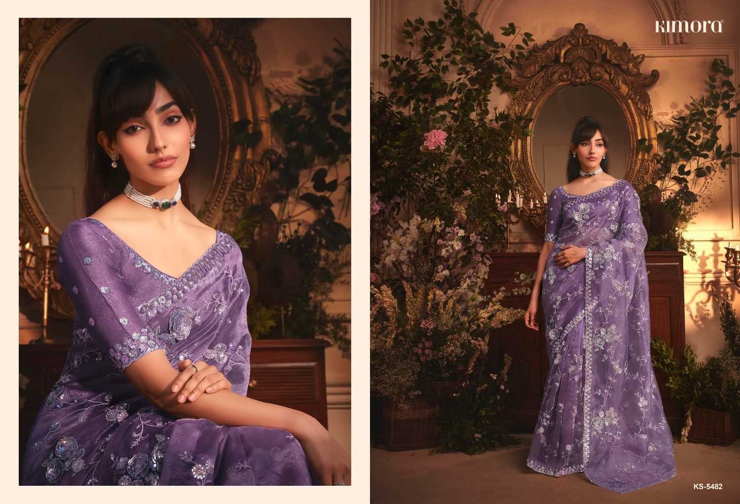 Tissue Party Wear Saree