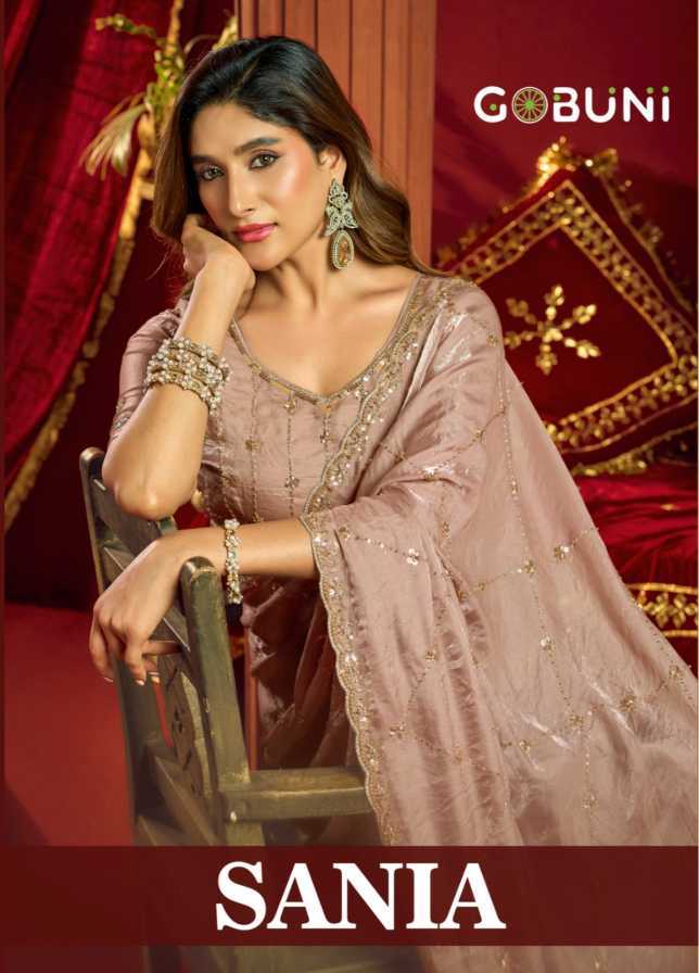 Velvet Ready To Wear Saree