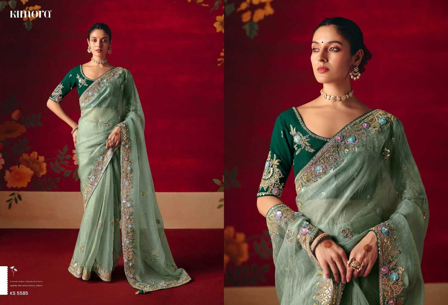 Fancy Sequence Saree