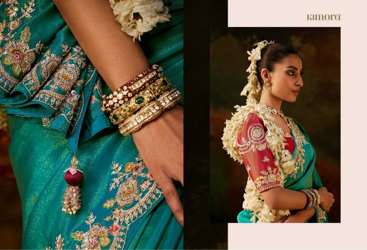 Pure Viscos Ready To Wear Saree
