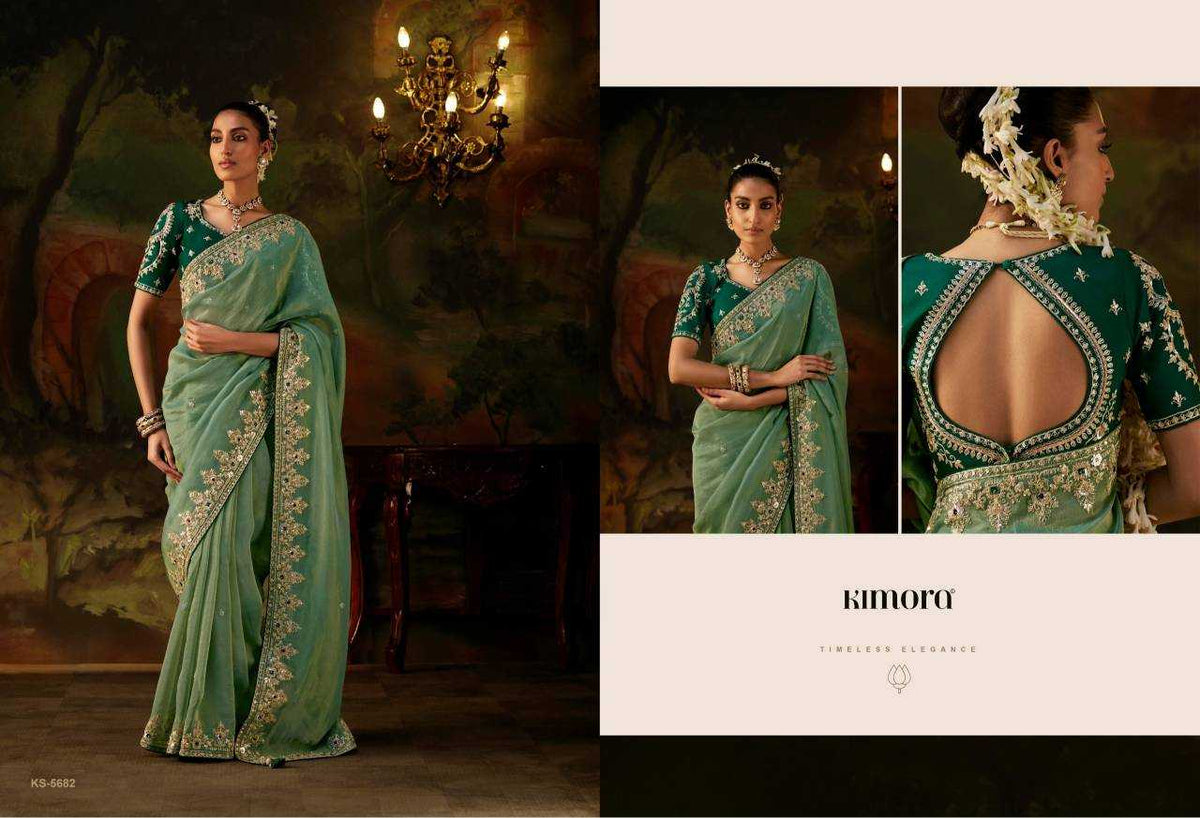 Pure Viscos Ready To Wear Saree