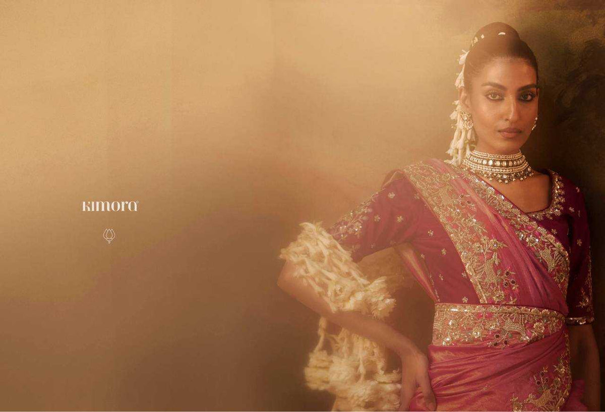 Pure Viscos Ready To Wear Saree