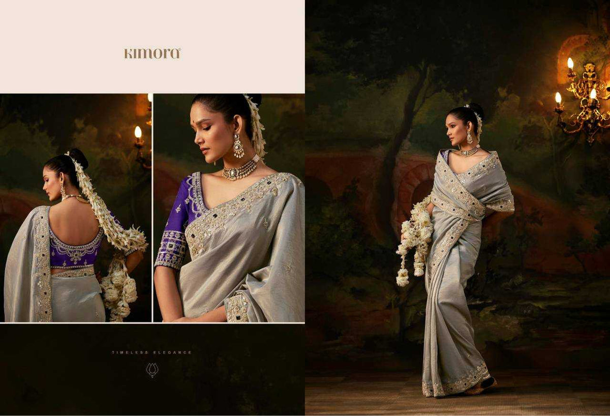 Pure Viscos Ready To Wear Saree